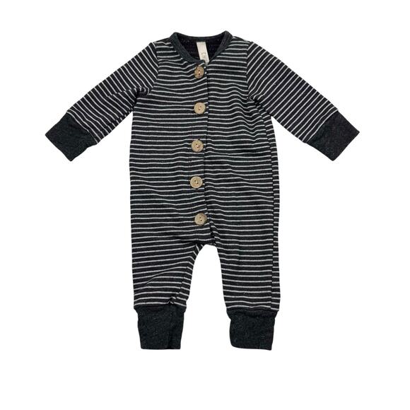 Childhoods Clothing Striped Long Sleeved Romper - Picture 1 of 6